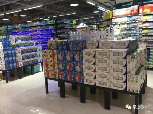 一組精品超市的陳列圖片